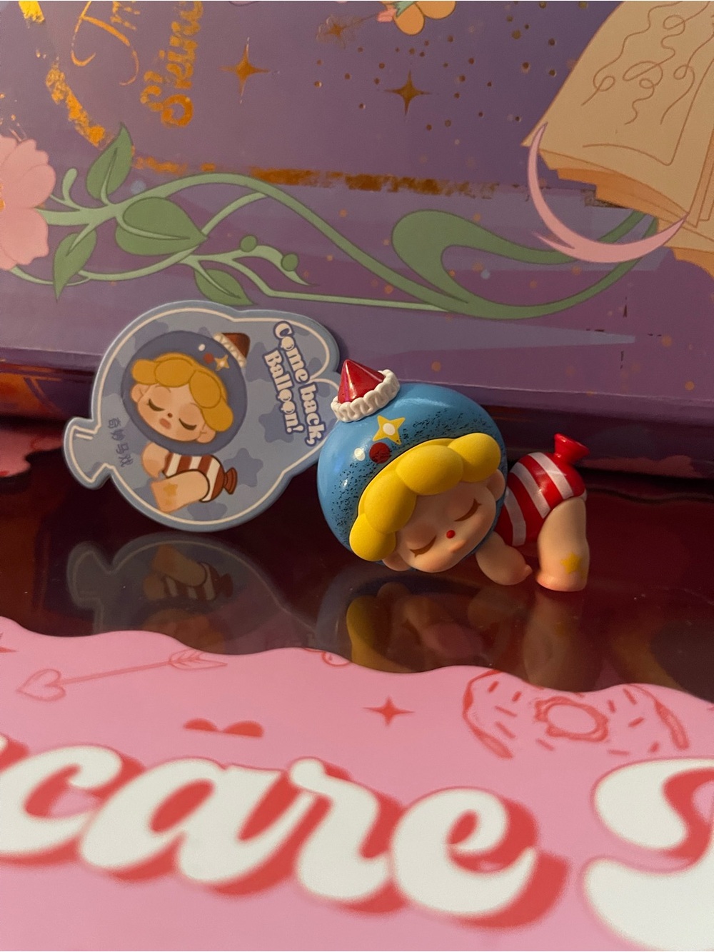 Wendy Come Back Balloon! Figure with ID Card